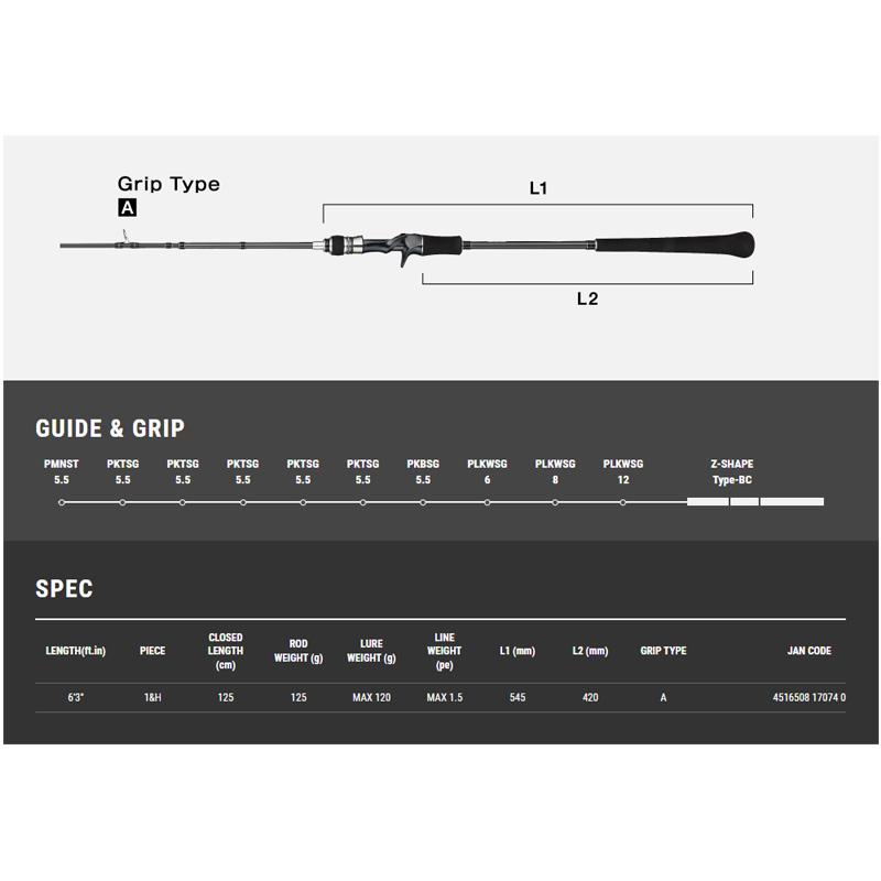 エイテック L-ジギーズ SSD C631/FSL : 釣具のFTO ヤフー店 - 通販
