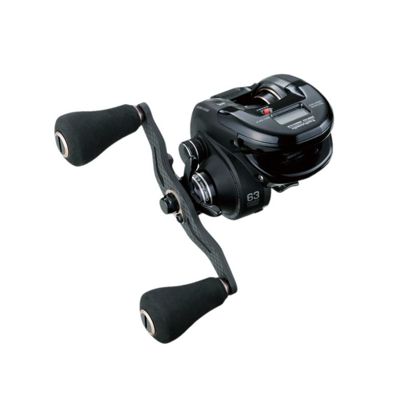 ジギングロッドデジタルカウンター付きリールイカメタルスパイラル左