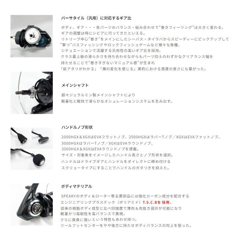 エイテック スピーキー 3000S XGX : 釣具のFTO ヤフー店 - 通販