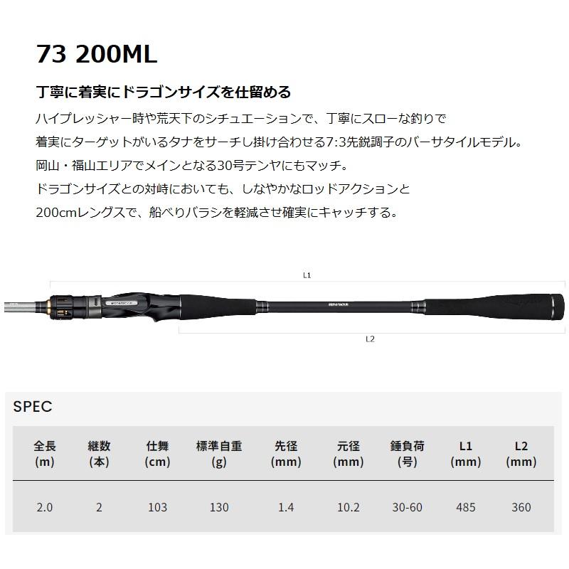 エイテック kaijin タチウオテンヤ 73 200ML : 釣具のFTO ヤフー店