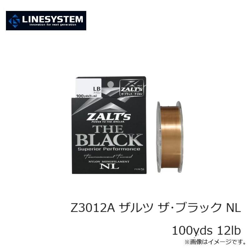 ラインシステム Z3012A ザルツ ザ・ブラック NL 100yds 12lb : 釣具の