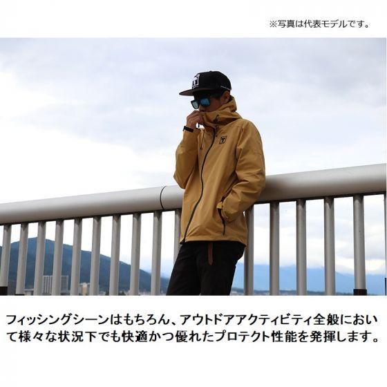 JACKALL ジャッカル シェルジャケット XXL ブラック