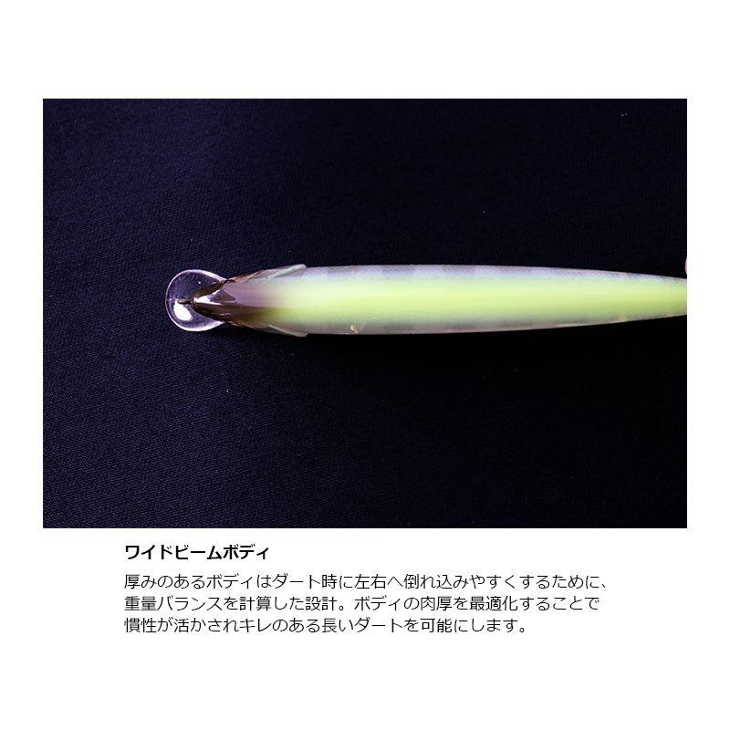 ジャッカル RVミノー リレンジ ゴーストワカサギ ジャークベイト