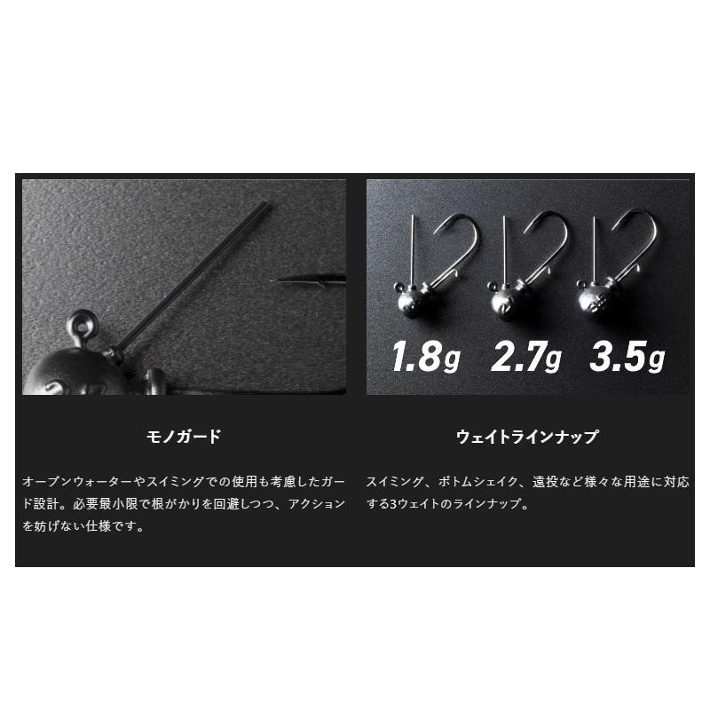 JACKALL ジャッカル シャギー 3.5g グリーンパンプキン/ブルー