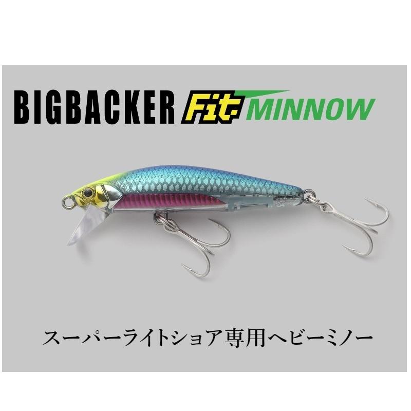 JACKALL ジャッカル ビッグバッカー FIT MINNOW 70 ピンクバック
