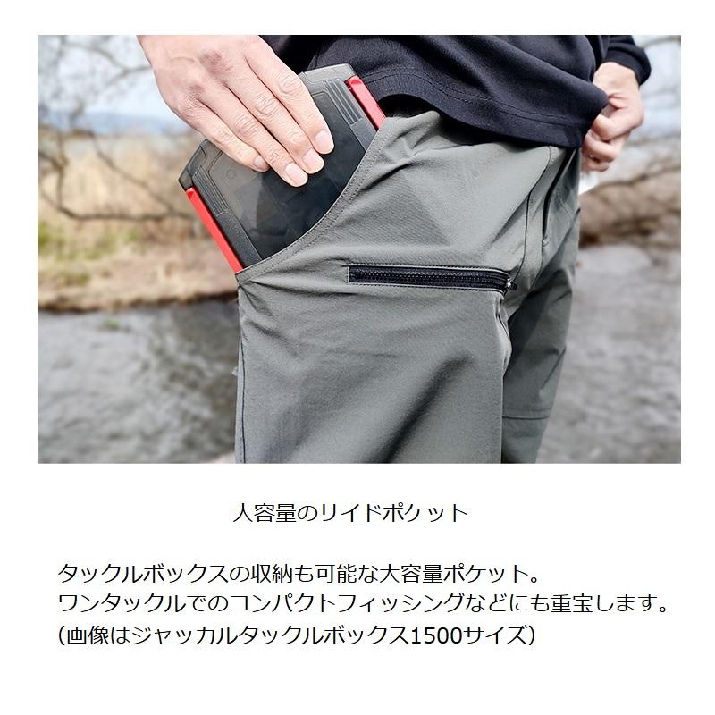 JACKALL（ジャッカル） ギアショーツ M ブラック : 釣具のFTO ヤフー店