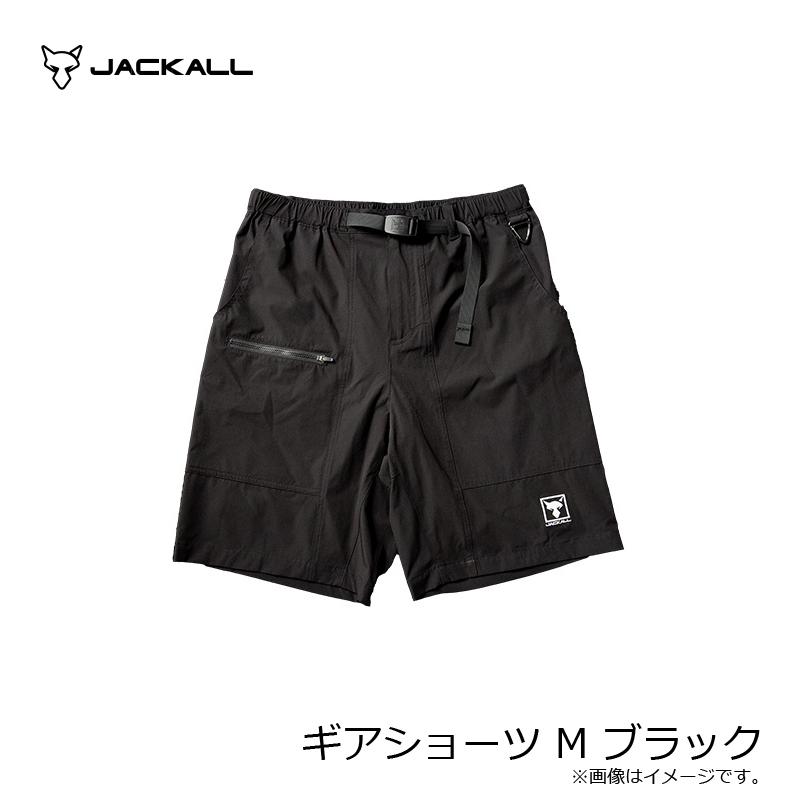 JACKALL（ジャッカル） ギアショーツ M ブラック : 釣具のFTO ヤフー店