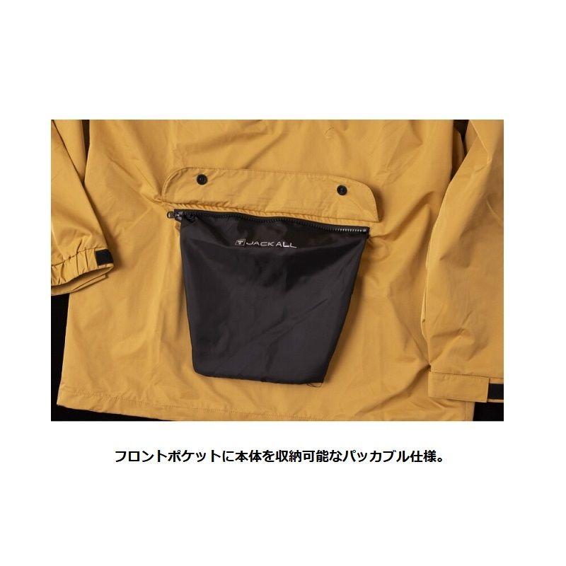JACKALL ジャッカル ST アノラックジャケット L イエロー : 釣具 JACKALL ジャッカル ST アノラックジャケット L イエロー : 釣具