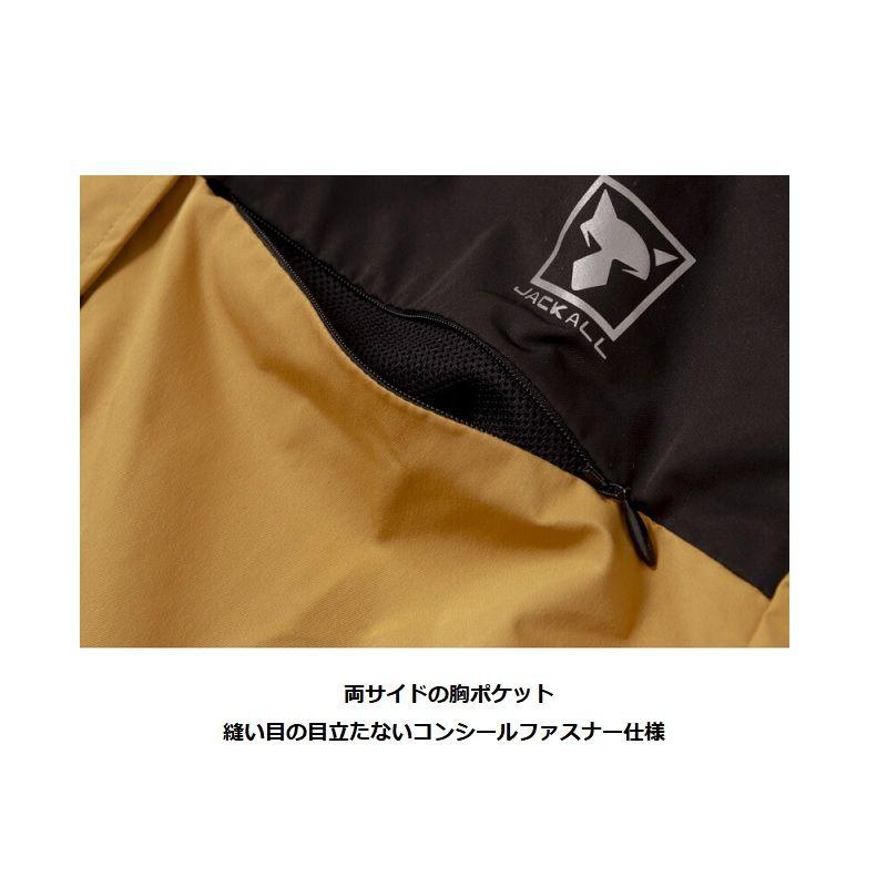 JACKALL ジャッカル ST アノラックジャケット L イエロー : 釣具 JACKALL ジャッカル ST アノラックジャケット L イエロー : 釣具