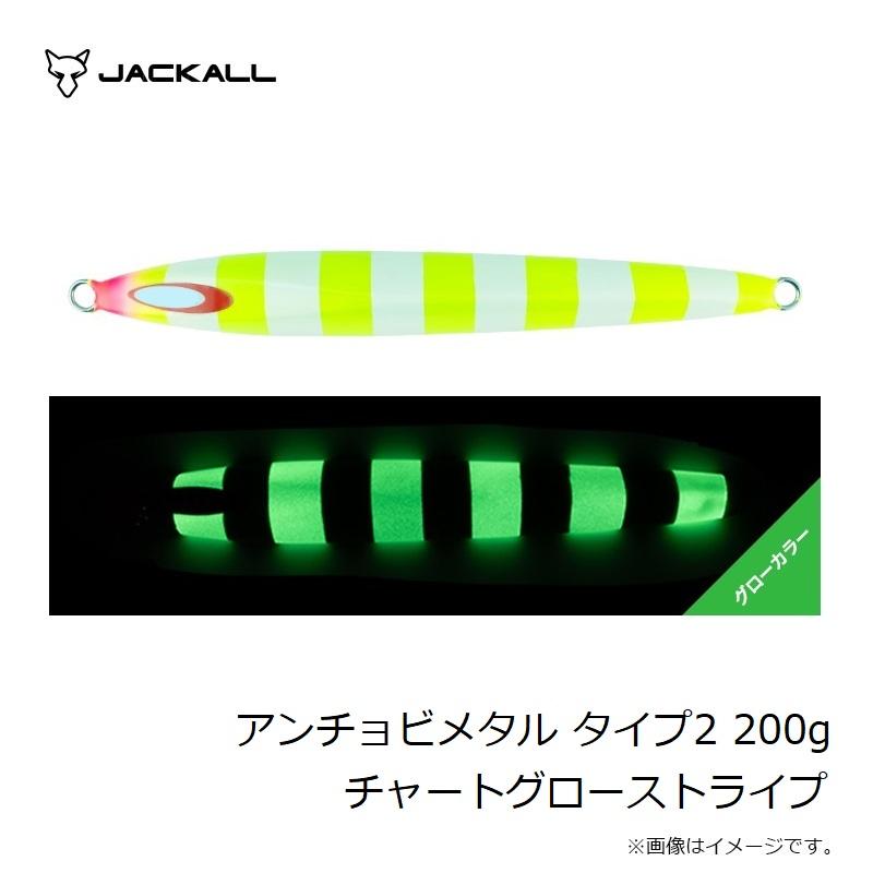 JACKALL（ジャッカル） アンチョビメタル タイプ2 200g チャートグロー