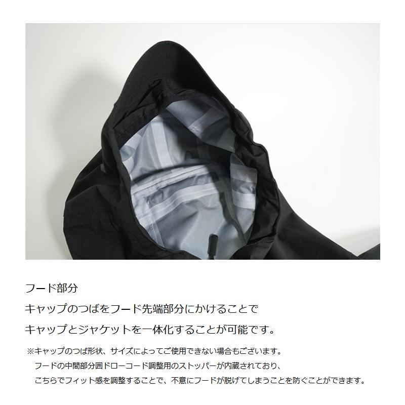 JACKALL - ジャッカル クラウドシェルジャケット 黒いこと S