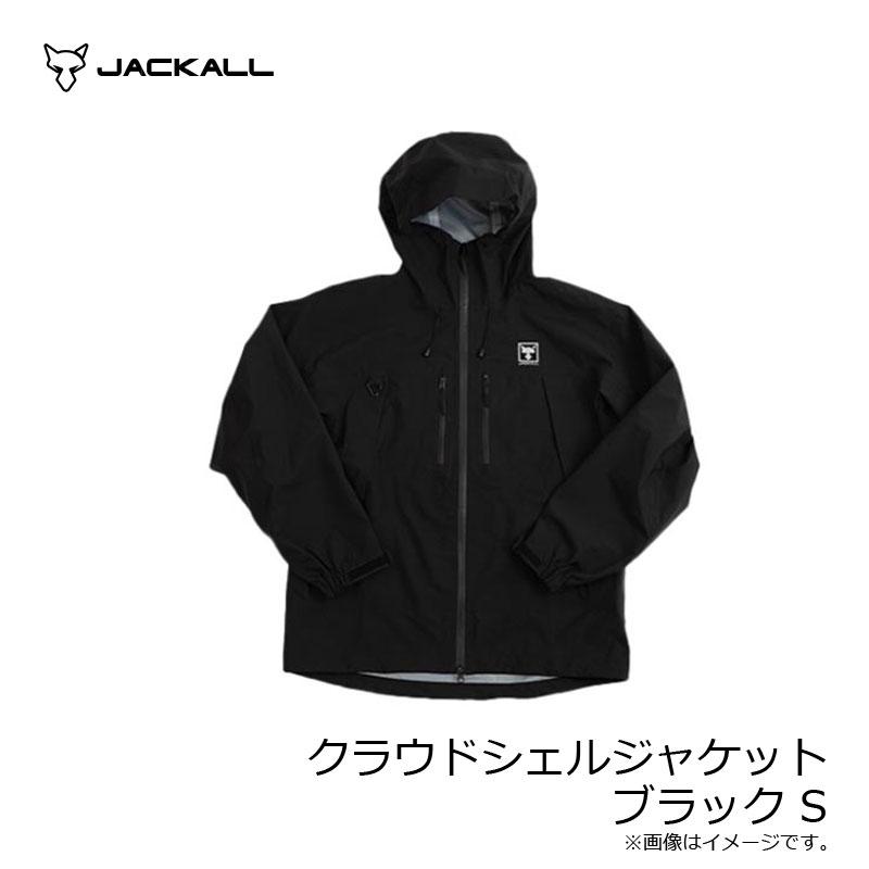 JACKALL - ジャッカル クラウドシェルジャケット 黒いこと S