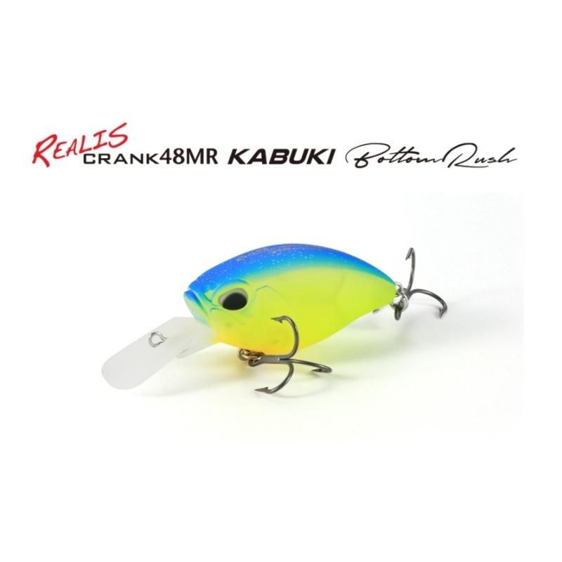 バス釣り用ハードルアー デュオ レアリス クランク48mr カブキ ボトムラッシュ 48mm Acc3059 マットタイガー 22春夏新作