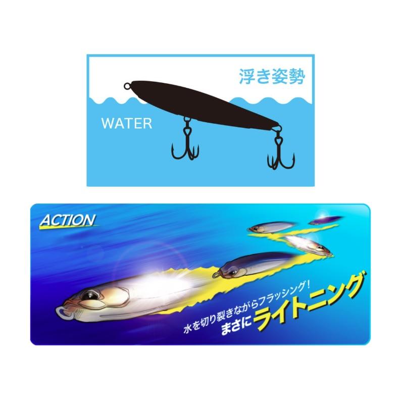 デュオ ラフトレイル青政ライトニング190F CYA0865 サイトオレンジGB