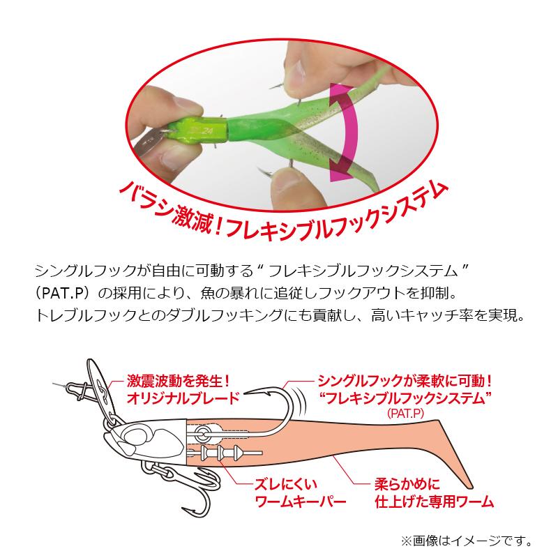 デュオ ベイルーフ BRチャターシャッドセット 18g PCC0028 マット