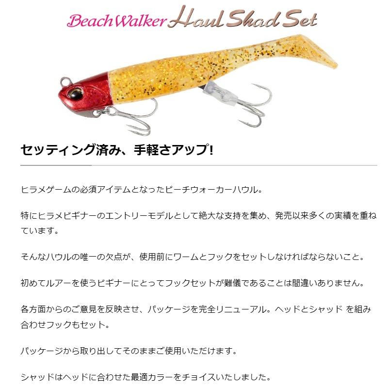 デュオ ビーチウォーカー ハウルシャッドセット 21g 4インチ MCC0744