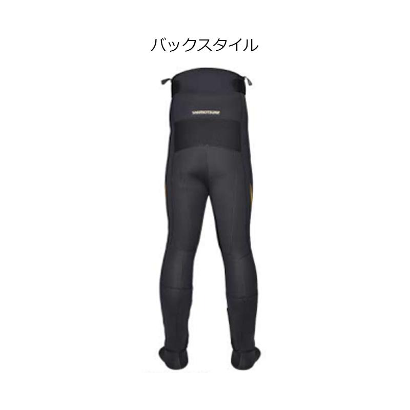 下野　DT-204DR MJB ドライタイツ DR 先丸 ブラック×ゴールド LLB_1