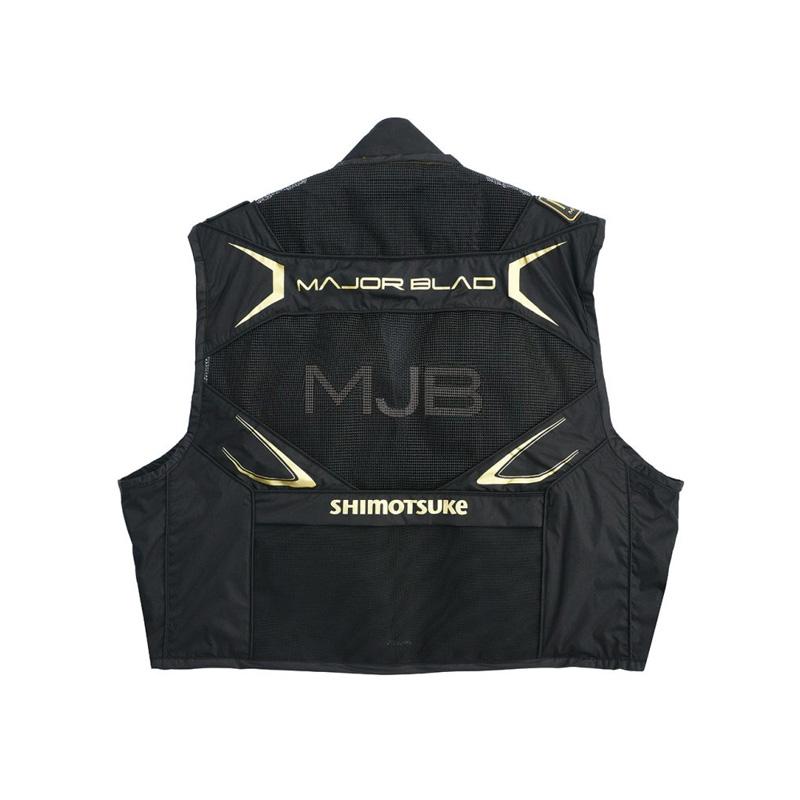 しもつけ フィッシングベスト MJB ライトベストDR  3L  ブラック 下野 SMV-360DR MJB ライトベスト DR ブラック 3L : 釣具のFTO ヤフー
