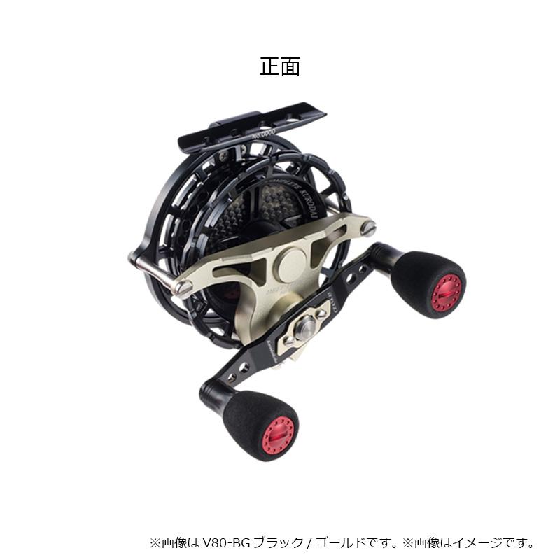 黒鯛工房 DEEP FORCE V-80 右ハンドル 黒鯛工房 カセ筏師 DEEP FORCE V80-RT (右) レッド/チタン : 釣具のFTO