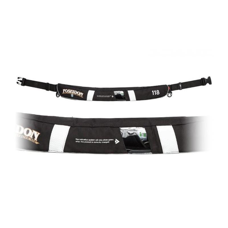 エバーグリーン　EGライフベルト タイプ4 ブラック(ポセイドン) / 自動膨張 国土交通省型式承認 桜マーク