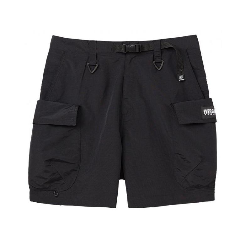 エバーグリーン E.G.カーゴショーツ XL ブラック EverGreen（エバーグリーン） EGカーゴショーツ XL #ブラック : 釣具の