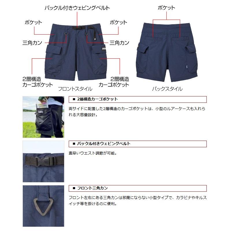 エバーグリーン E.G.カーゴショーツ XL ブラック EverGreen（エバー