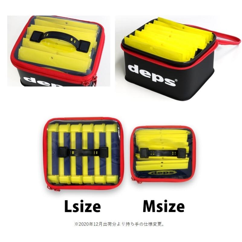 deps（デプス） DEPS TOOL BAG ツールバッグ L ブラック・レッド
