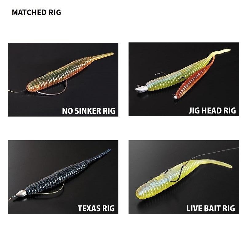 deps デプス デスアダー 8インチ #74 アンバーシャッド : 釣具の