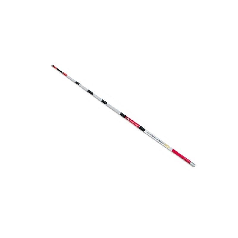 プロックス 攻棚ワカサギ 扁平スケルトン穂先 28cm S 蛍光レッド