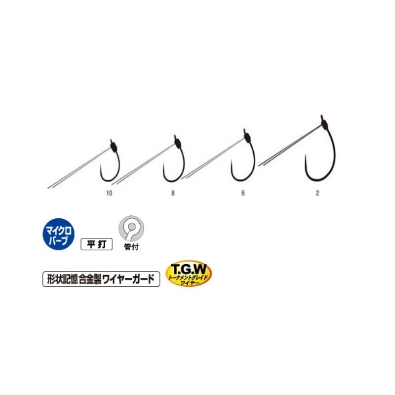 がまかつ ワーム329 ハンガーSF KGウィードレス #10 : 釣具のFTO