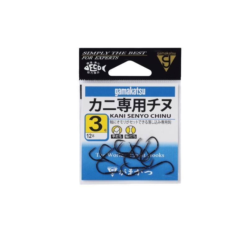 かに Gamakatsu がまかつ カニ専用チヌ 3号 黒 : 釣具のFTO ヤフー店