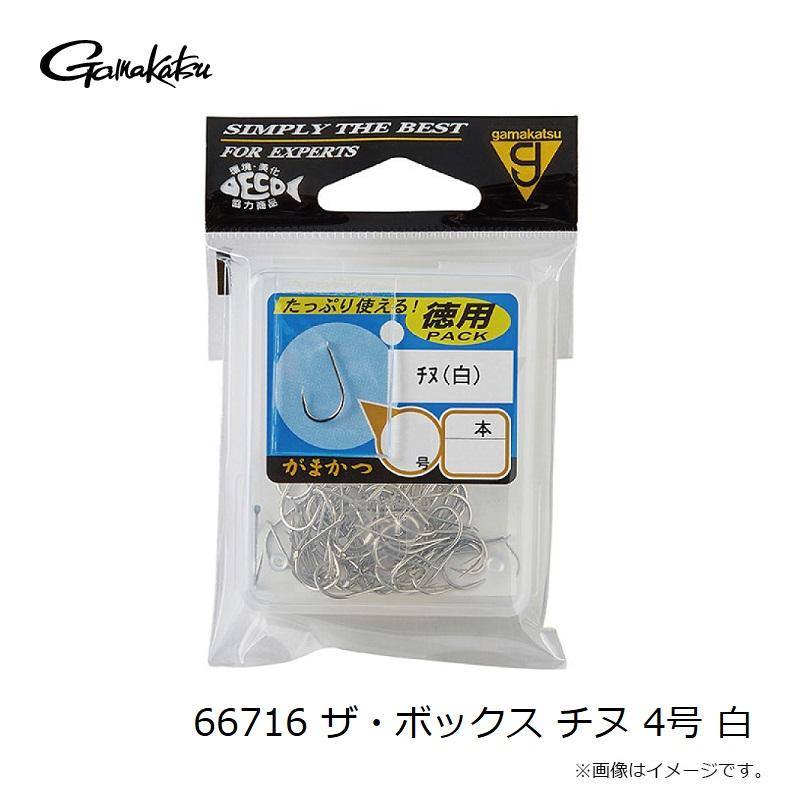 Gamakatsu（がまかつ） 66716 ザ・ボックス チヌ 4号 白 : 釣具のFTO