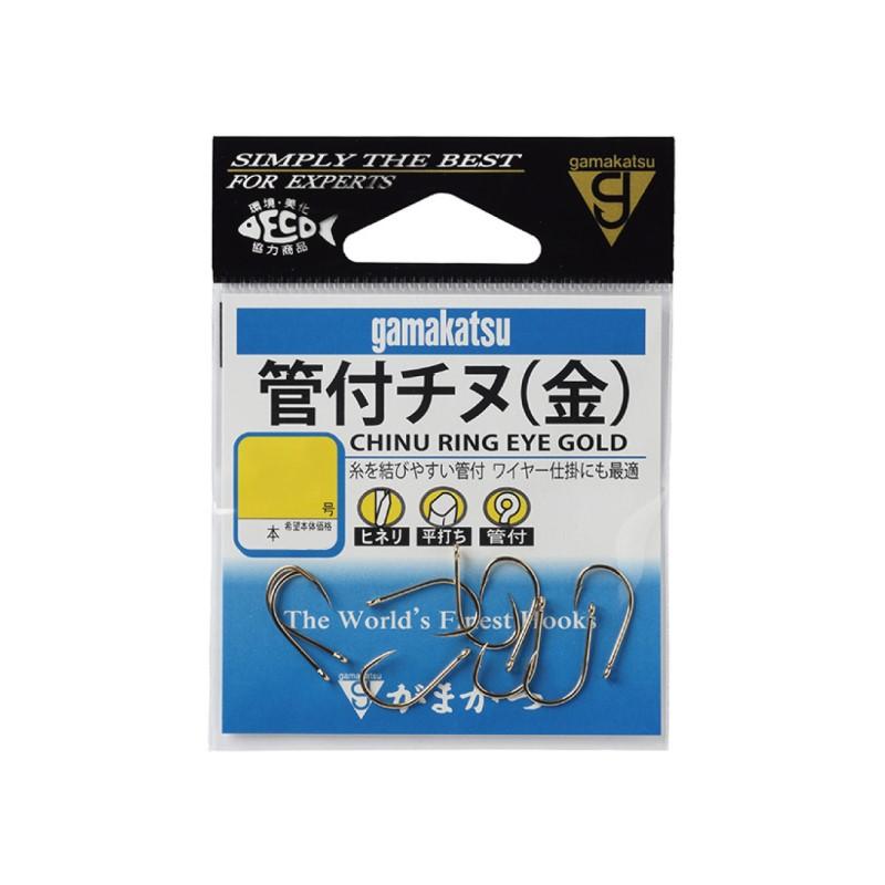 がまかつ カン付チヌ 2号 金 : 4549018360691 : 釣具のFTO ヤフー店  