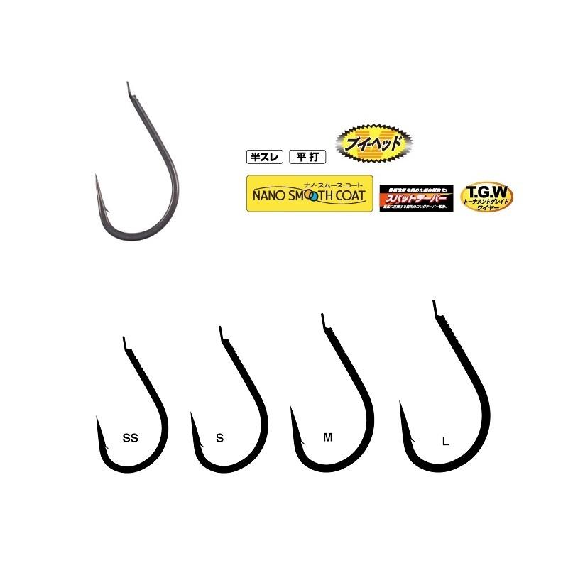 がまかつ サーベルポイント フッキングマスター M (ナノスムース