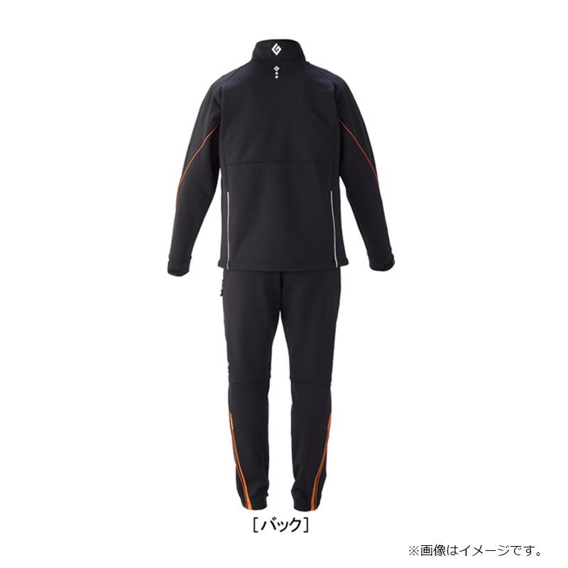 がまかつ【がま磯 GM3599 ウォームピステスーツ】ブラックレッドLL ウォームピステスーツ GM3599 | がまかつ