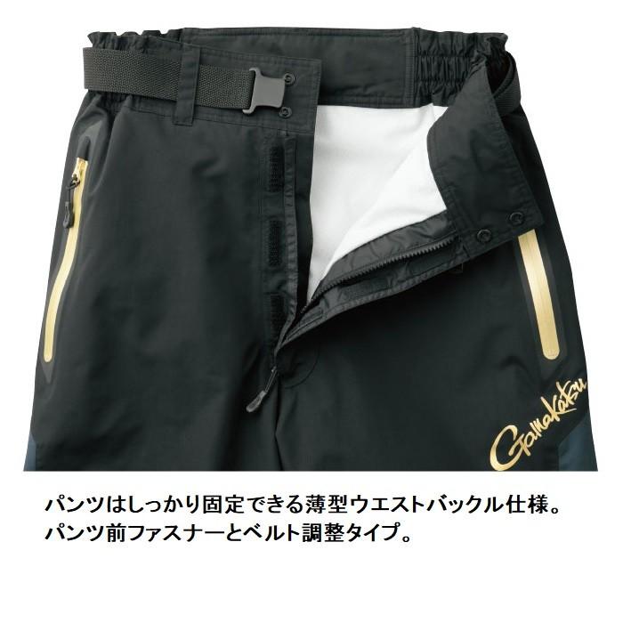 22a W新作 送料無料 がまかつ 保温効果に配慮した商品です Gm 3571 セットアップ 上下 防寒ウェア ブラックxレッド 3l ウィンドアップレインスーツ アルテマシ ルド0 フィッシングウエア Www Dreamhousestudios Co