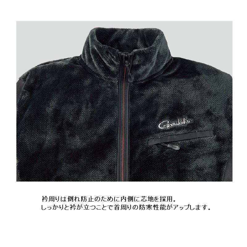 新品がまかつ　ボアフリースハーフジップシャツ GM3614 サイズＬ ボアフリースハーフジップシャツ GM3614 | がまかつ