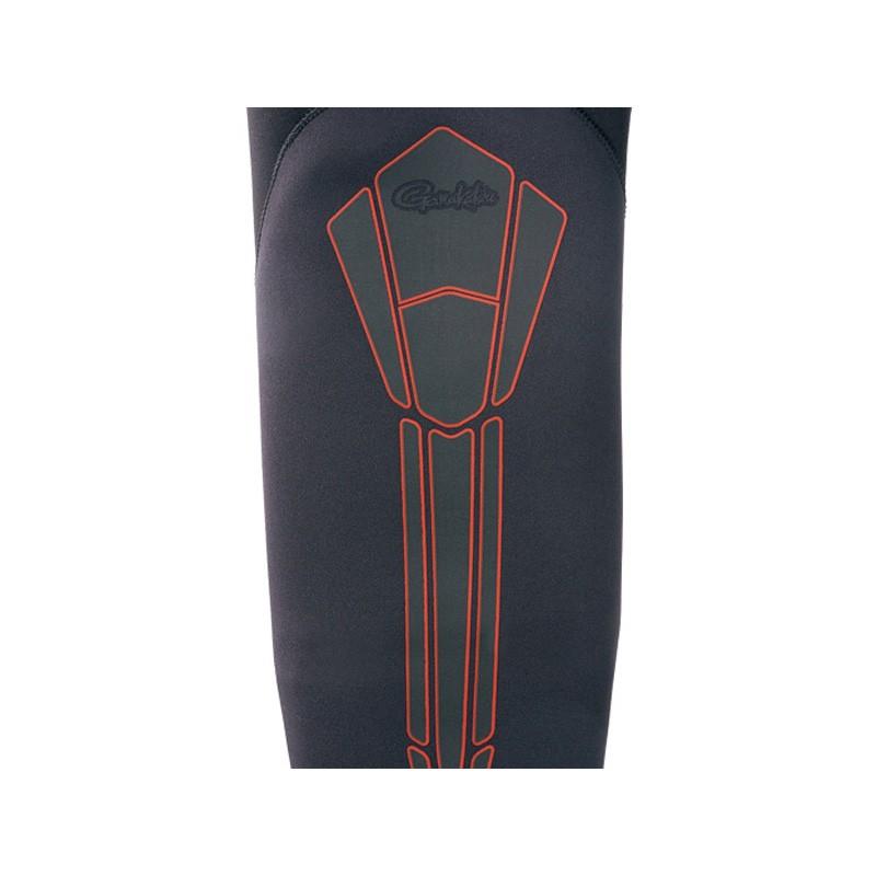 がまかつ　GM-5814 ドライアンダー(先丸・3mm厚) MX ブラック / 鮎釣り 鮎タイツ ドライタイツ 着脱がスムーズに行えます