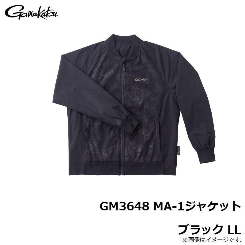 がまかつ　GM3648 MA-1ジャケット ブラック LL｜yfto2｜04