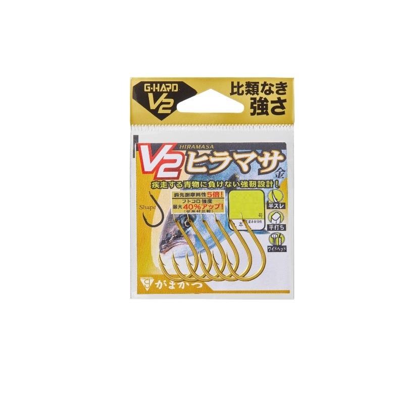 がまかつ G-HARD V2 V2ヒラマサ 12号 金 : 釣具のFTO ヤフー店 - 通販