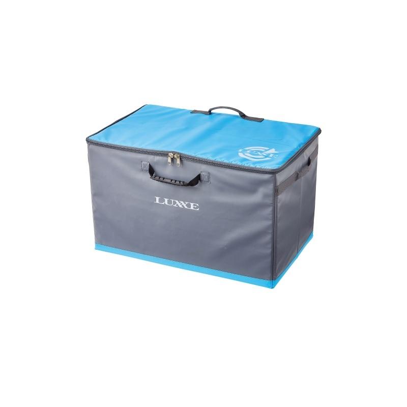 がまかつ LE311 カーストレージバッグ 45×75×45cm シアン×グレー　　【釣具　釣り具】 がまかつ LE311 カーストレージバッグ 45×75×45cm シアン×グレー