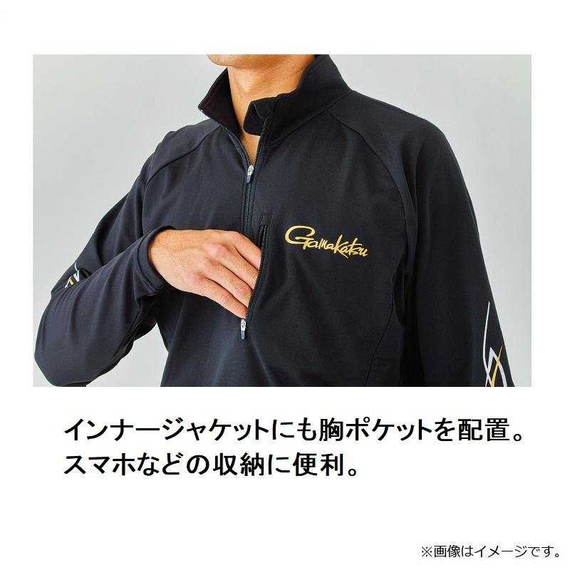 がまかつ GM3659 スーパーオールウェザースーツ L ブラック : 釣具の