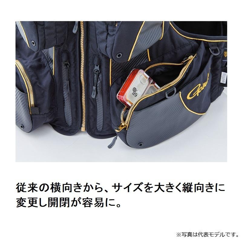 がまかつ GM2192 ウィンドストッパーフローティングベスト S ブラック