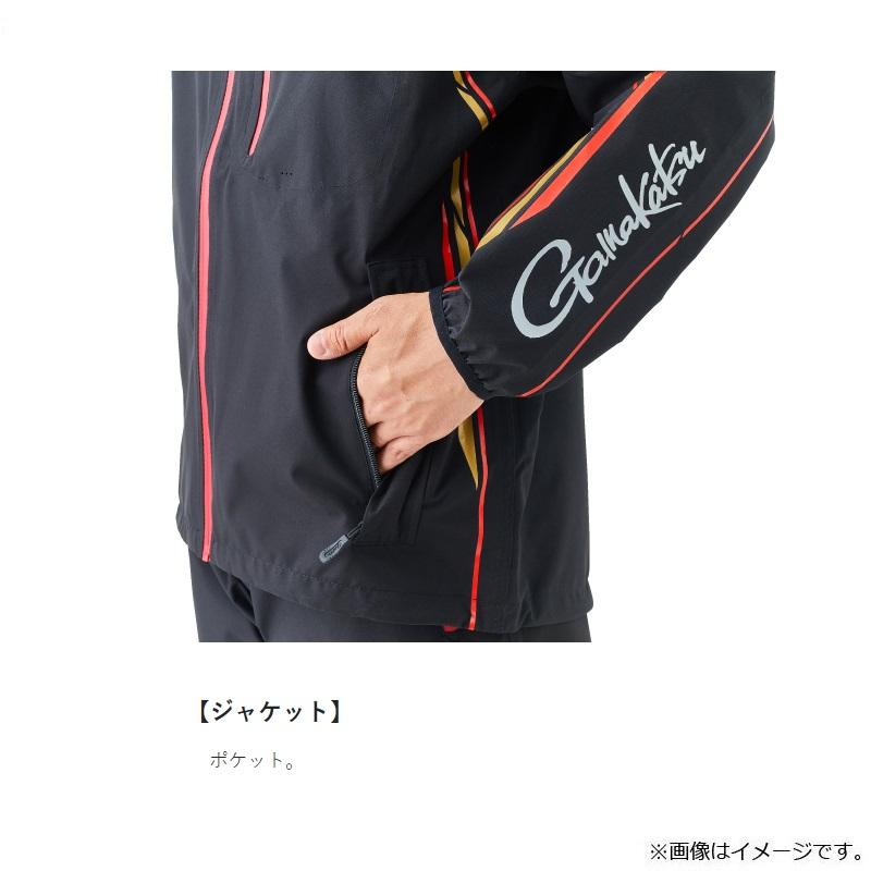 がまかつ GM3681 ライトレインスーツ M ブラック : 釣具のFTO ヤフー店