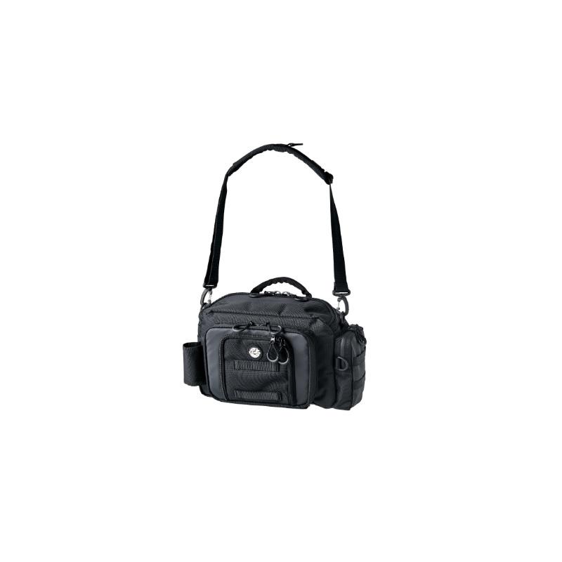 がまかつ LE324 ランガンヒップバッグ2.0 #1 ブラック : 釣具のFTO