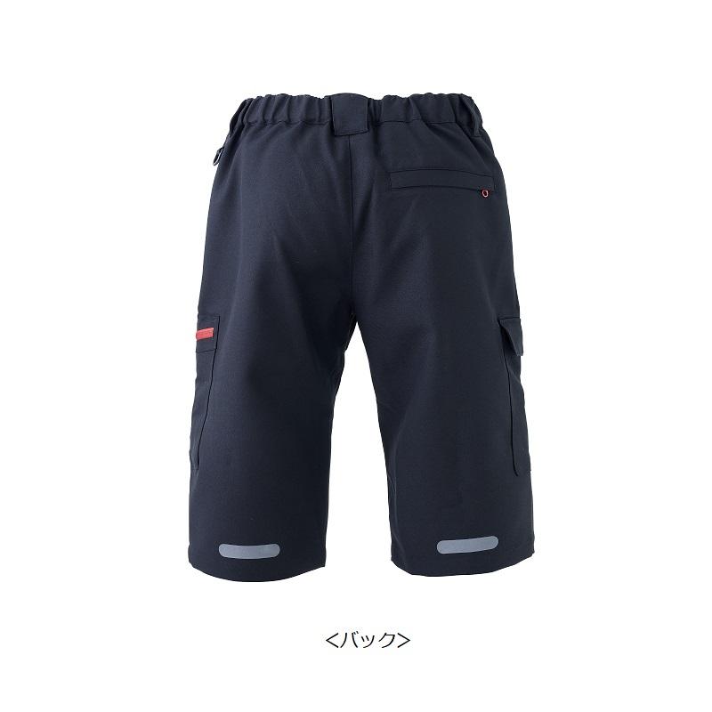 Gamakatsu（がまかつ） GM3702 フィッシングハーフパンツ M ブラック