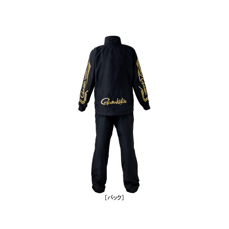 Gamakatsu がまかつ GM3722 ウィンドブレーカースーツ L ブラック