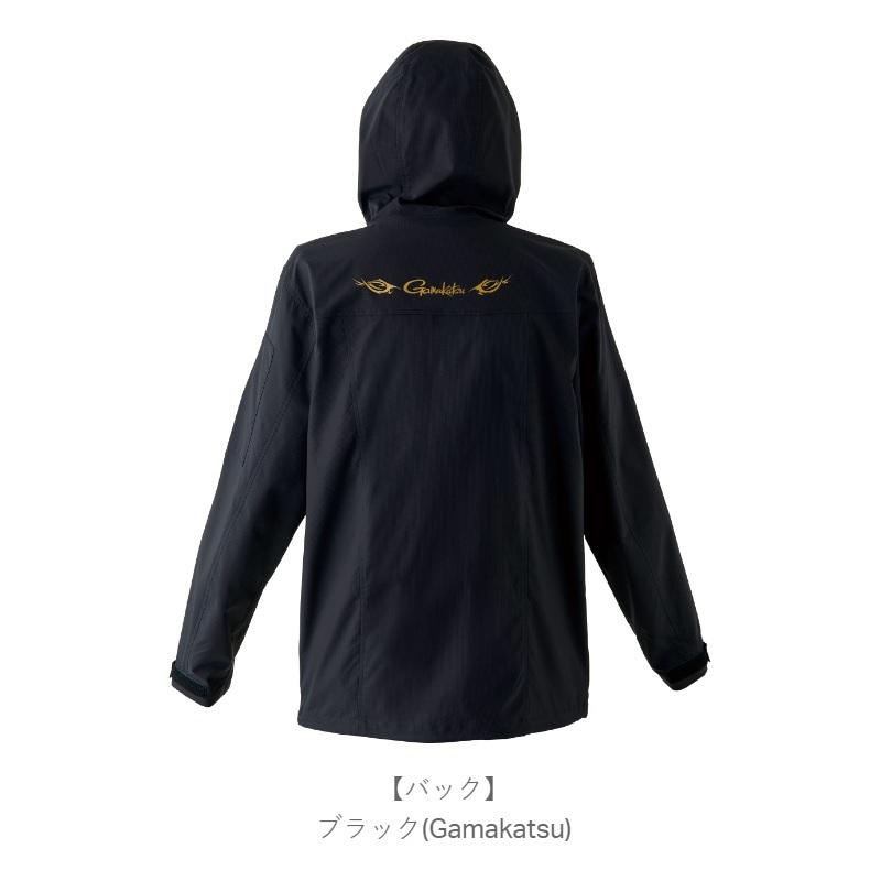 Gamakatsu（がまかつ） GM3739 ストレッチウィンドブレーカー ブラック