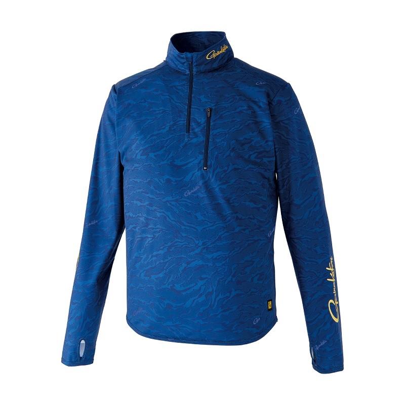 がまかつ GM3728 NFZジップシャツ ネイビー LL Gamakatsu（がまかつ） GM3728 NFZジップシャツ ネイビー L : 釣具の