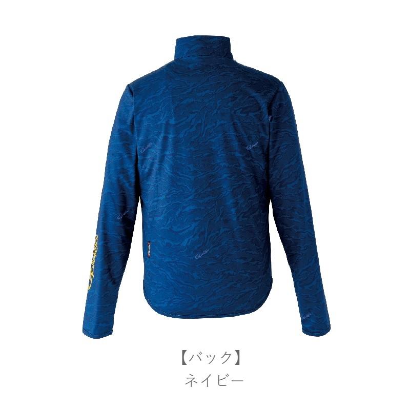Gamakatsu（がまかつ） GM3728 NFZジップシャツ ネイビー L : 釣具の